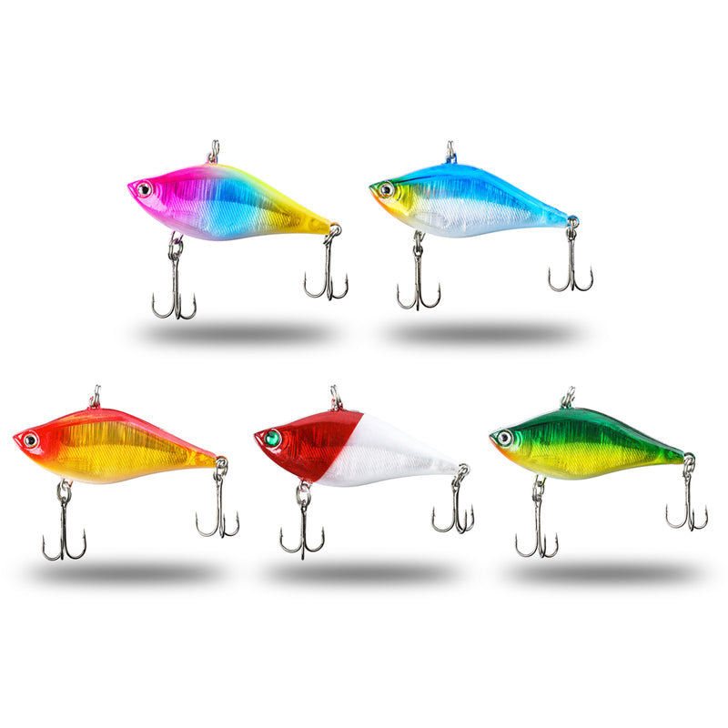 ZANLURE 5 Pcs 6.5cm 14g Fishing Lure Fishing Hook Fishing Tackle Bass Bait