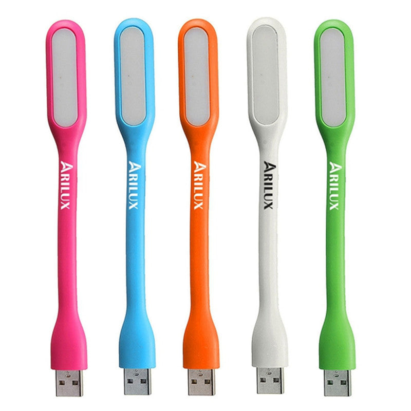 10pcs ARILUX HL-NL01 Orange Portable LED USB Light For Computer Notebook PC Laptop Power Bank