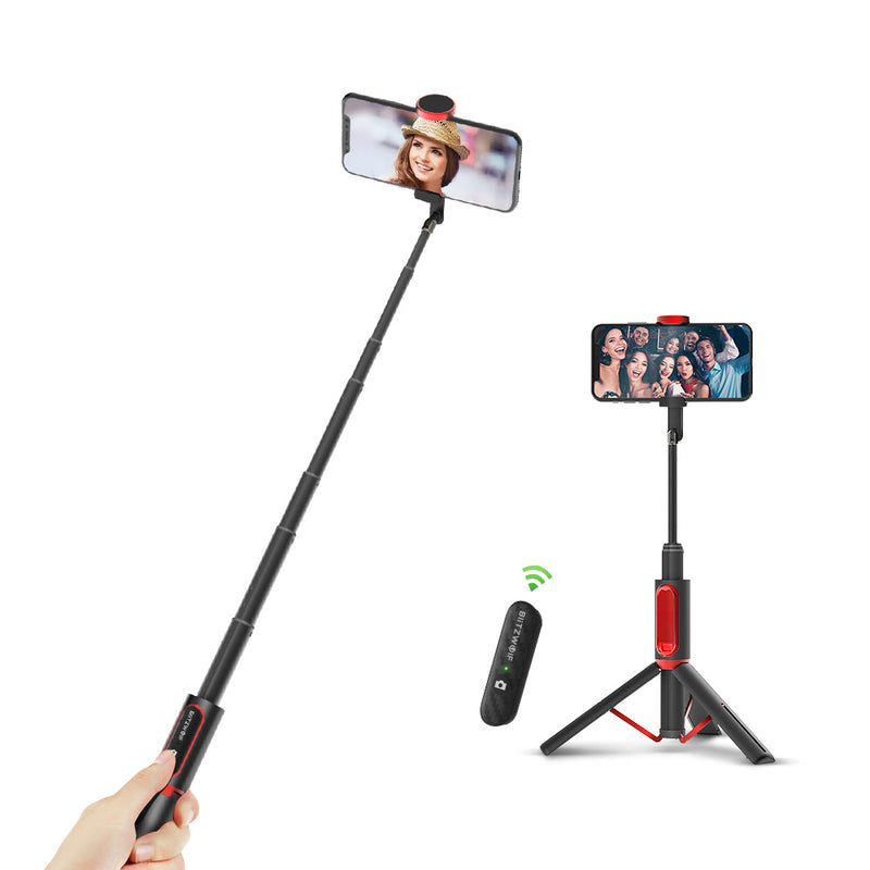 BlitzWolf Rechargeable Removable 50mAh bluetooth Remote for BW-BS10 Selfie Stick