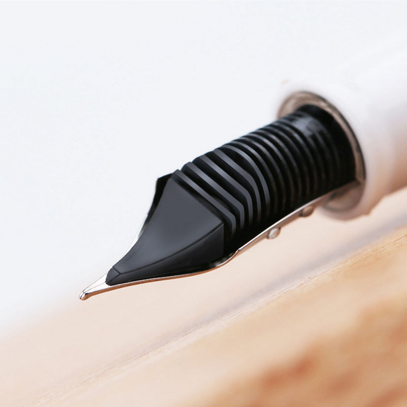 Moonman Penbbs 309 Piston Fountain Pen Transparent Acrylic Resin Large-capacity F 0.5mm Business Writing Ink Pen with Box