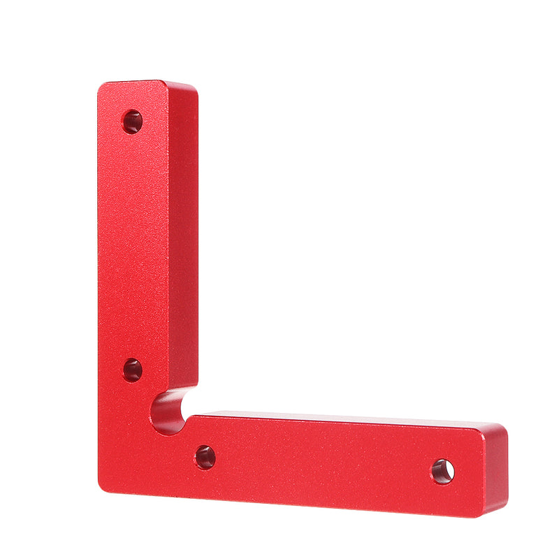 2Pcs Aluminium Alloy 90 Degree 100x100mm Precision Clamping Square Woodworking Machinist Square Positioning Right Angle Clamping Measure
