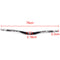 31.8X780mm MTB Mountain Bike Bicycle Cycling Extra Long Handlebar Riser Bar