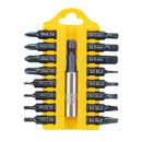 BROPPE 17 In 1 Screwdriver Bit Set Alloy Steel 1/4 Inch Hex Shank Screwdriver