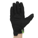 Touch Screen Carbon Fiber Sheepskin Gloves Motorcycle Racing Full Finger Glove