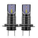 Txvso8 H7 55W 26000LM Car LED Headlights Bulb Fog Lamp IP68 Waterproof 6000K White 2PCS