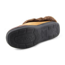 Men's Winter Suede Fur Lined Warm Slippers Indoor Outdoor Casual Cotton Shoes