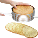 9-12Inch Stainless Steel Circle Mousse Ring Size Adjustable Cake Mould