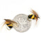 ZANLURE 10PCS/Set 15mm Bumble Bee Lure Fishing Lure Artificial Insects Bait with