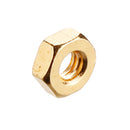 50Pcs M2 M2.5 M3 M4 M5 Gold Plated Carbon Steel Screw Nut
