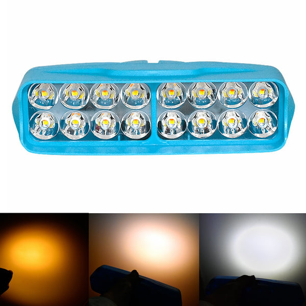 CNSUNNYLIGHT 20W 4000Lm 3colors in One LED Car/Motorbikes Headlights Fog Daytime Running Lights Automotive Work Lamp DRL Lights