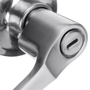 Stainless Steel Three-Bar Hand Door Lock Indoor Bedroom Door Bathroom Core 40-55mm Door Lock