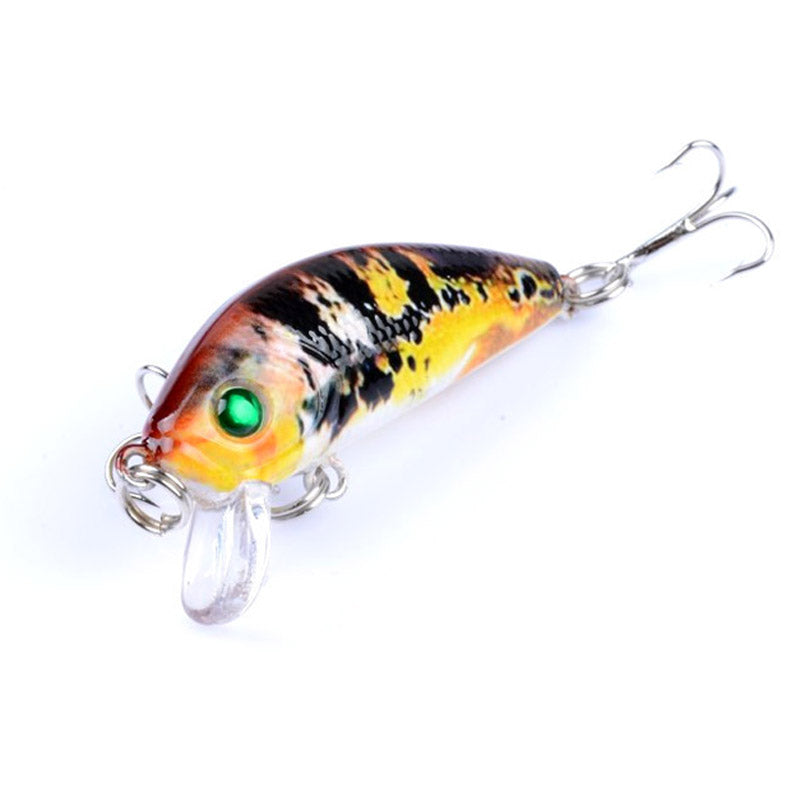 ZANLURE 5PCS 5CM 3.8G Fishing Lures Wobblers Painting Series Fishing Topwater Artificial Hard Baits