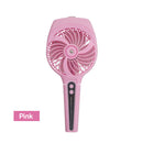 35mL 1800mAh Portable Mist Spray Cooling Fan Handheld Humidifying Mini Fan 3 Speed USB Charging Fan