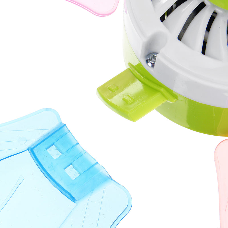 9W Colofful Silent Mini Portable Ceiling Fans Mosquito Net Electric Fan