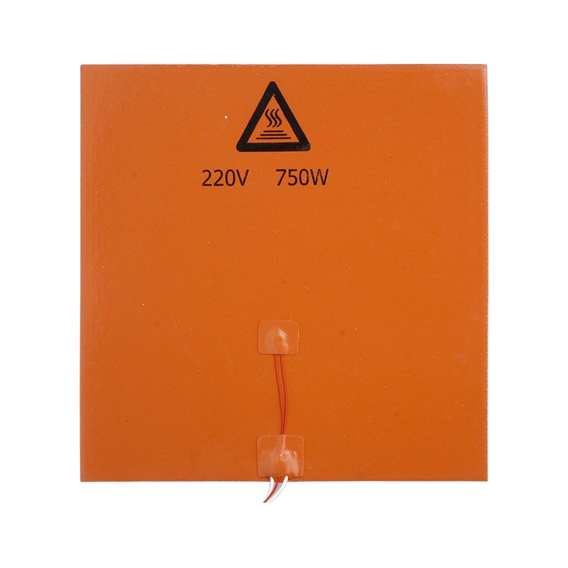 300x300mm 220V 750W Silicone Heated Bed Heating Pad For Creality CR-10 3D Printer