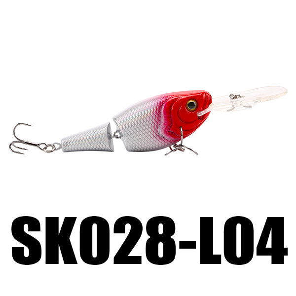 SeaKnight SK028 1PC 13.5g 70mm Fishing Lure Crankbaits 2 Sections 3D Eyes Hard Fishing Baits