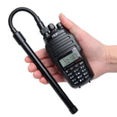 AR-148 Gooseneck Army Tactical VHF UHF Dual Band SMA-M Male Antenna for Yaesu VX-6R Baofeng WOUXUN TYT Walkie Talkie