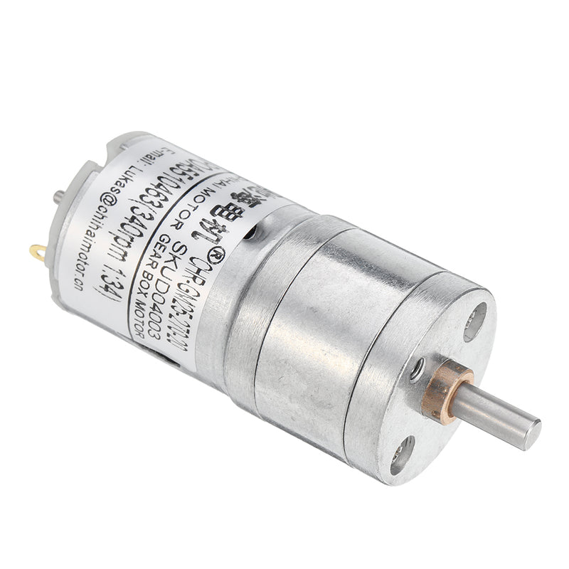 Chihai DC 7.4V 340rpm 550rpm Reduction Motor DC Geared Motor