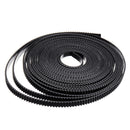 White/Black 5Meters GT2-6mm PU Open Timing Belt For Timing Pulley Reprap 3D Printer Parts