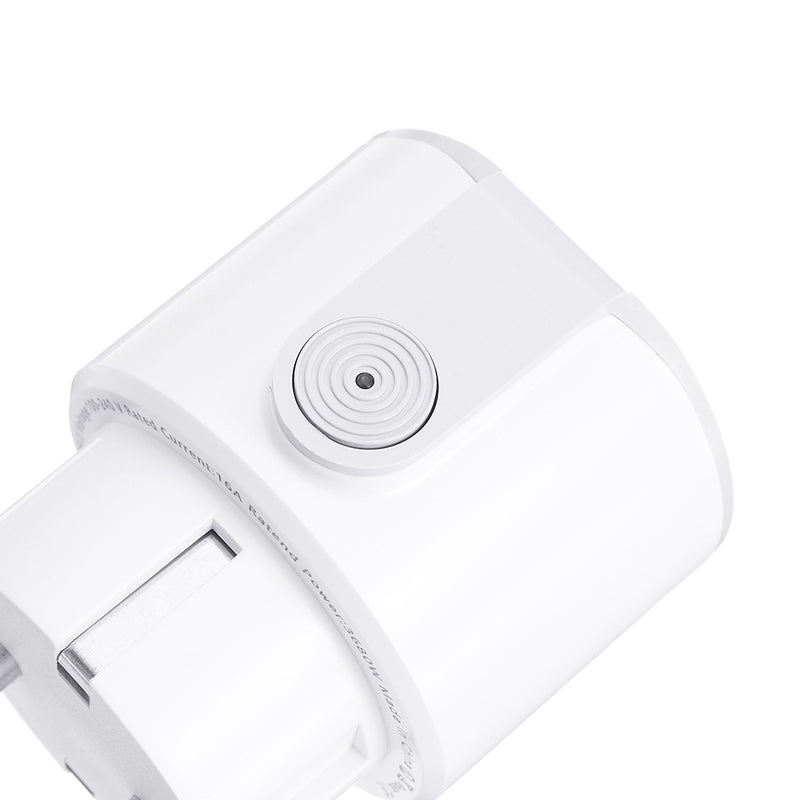 Smart WiFi Socket Voice Remote Control Electricity Statistics Timing Electric Plug Socket European Socket Compatible with Amazon Alexa IFTT Google Home Assistance