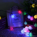 Solar Powered 12M 100 LED Crystal Ball String Fairy Light for Garden Christmas Outdoor Decor