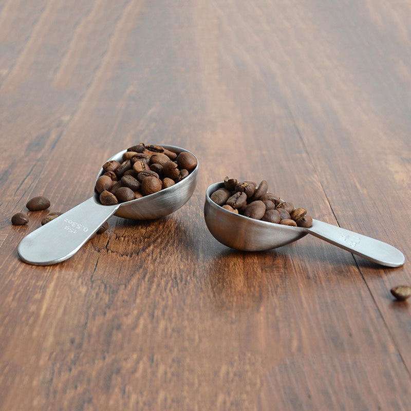 1pcs Coffee Scoops Spoon Stainless Steel 15/30ml Measuring Tablespoon Cafe Sugar Tea Spoon