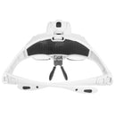 5 Replacement Lens Headset Magnifier Hand Free Magnifying Glass LED Eyelash Extension