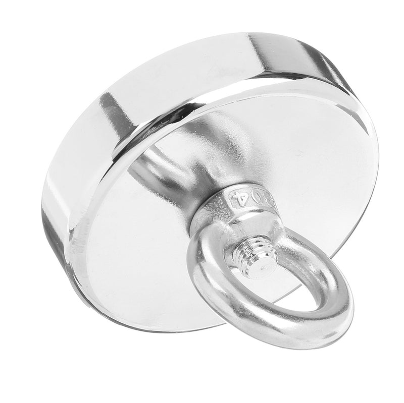 200KG D67mm Neodymium Recovery Magnet Sea Fishing Metal Treasure Hunting Recovery Magnet