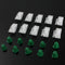 10pcs Car Door Bump Strip Fastener Clips Exterior Side Trim Moulding For BMW E36