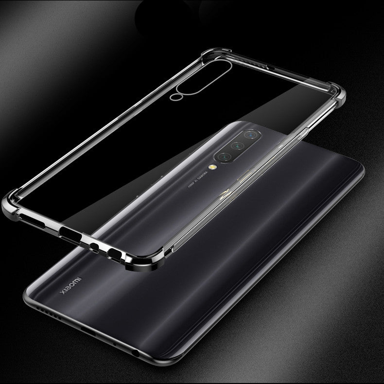 Bakeey Transparent Shockproof Plating Soft TPU Protective Case For Xiaomi Mi A3 / Xiaomi CC9e