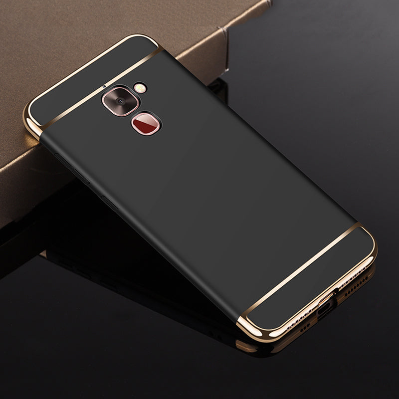 Bakeey Ultra-thin 3 in 1 Plating Frame Splicing PC Hard Protective Case For LeEco LeTV Le 2 / LeEco LeTV Le 2 Pro / LeEco LeTV Le S3