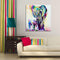 Miico Hand Painted Oil Paintings Animal Elephant Paintings Wall Art For Home Decoration