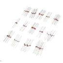 210Pcs 1W 1 Watt Voltage Stabilizing Diode Package 3.3V-30V 14 Common Voltages