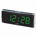 VST ST-6 1.4 Inch LED Table Clock Large Display Clock Blue Green Red Color Desktop With AC Power
