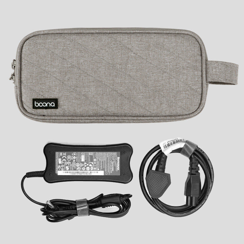 Boona 23*11cm Digital Accessories Storage Bag USB Charger USB Cable Mouse Flash Drive Earbuds Organizer Bag