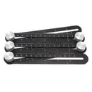 Adjustable Six Fold Tool Ruler Drill Guide Opening Ceramic Tile Hole Locator Set Universal Hole Punch 25/40/45/55/75mm Drill Guide Set