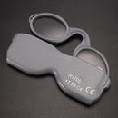 Detachable Lens Soft Silicone Frame Reading Glasses Neck Hanging Design Nose Resting Presbyopic