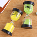 15 Minutes Sandglass Hourglass Kitchen Timer Clock Children Learning Timer Table Decor