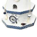 Mediterranean Wooden Light House Tower Nautical Starfish Shell Theme Home Decorations