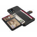 Luxury Armor Magnetic Adsorption Multi Card Slots Stand PU Leather Shockproof Wallet Protective Case for iPhone 11 / Pro / Pro Max