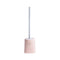 KCASA Nordic Cornerless Toilet Cleaning Brush With Base TPR Soft Brush Head Air Dried Automatically Cleaning Brushes