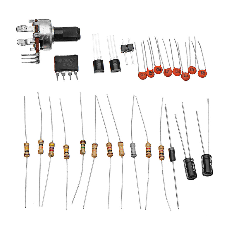 10pcs DIY Digital Electronic NE555 Multi-wave Signal Generator DIY Kit Electronic Components Parts