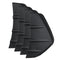 4Pcs Universal PVC Car Rear Bumper Diffuser Scratch Protector Cover Molding Trim