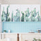 Miico FX82028 2PCS Cartoon Wall Stickers Cactus Plants Printing Sticker Children's Room And Kindergarden Decorative Sticker