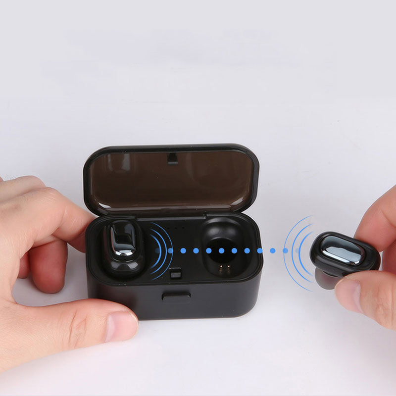 Bakeey L1 TWS HiFi bluetooth 5.0 Earphone In-Ear Wireless Stereo Bilateral Call Waterproof Sports Headphone with Charging Box