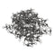 ZANLURE 100 Pcs 3 Way Barrel Swivels Solid Rig Rings Fishing Lures Connector Tackle