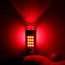 2pcs 1157 LED Car Red Flashing Strobe Rear Alert Brake Lights Bulb Reversing Tail Stop Lamps Bulb