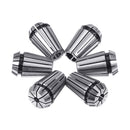 Machifit 6pcs ER20 1/8-9/32 Inch Chuck Collet Spring Collet Set for CNC Milling Lathe Tool