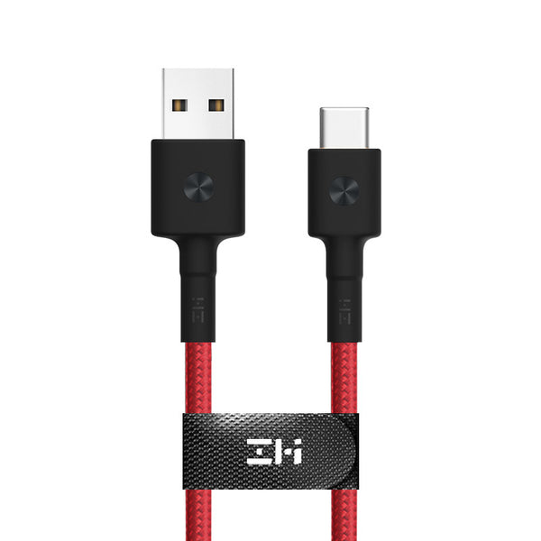 Original ZMI AL431 Braided USB Type-C 2M Charging Phone Data Cable from Xiaomi Eco-System for Samsung Oneplus 5T