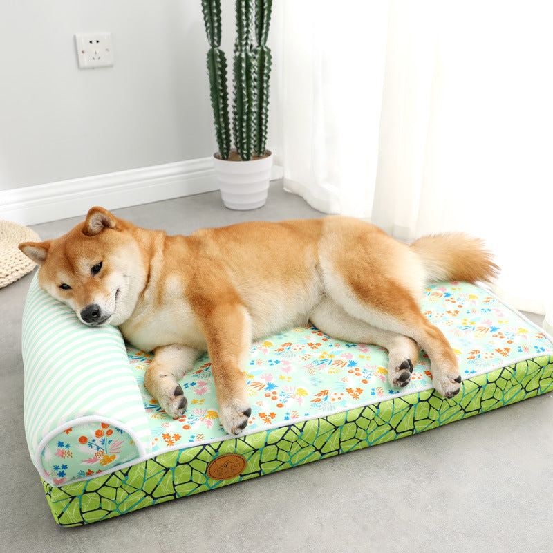 Pet Dog Deep Sleep Sofa Bed Removable Cat Litter Pet Bed